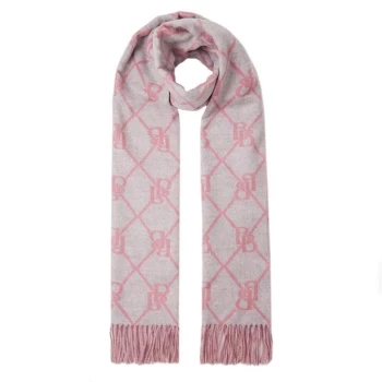Image of Biba BIBA Printed Cashmink Scarf - B Logo
