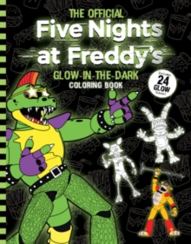Image of Five Nights at Freddy's Glow in the Dark Coloring Book Paperback / softback