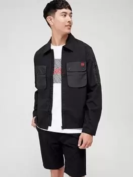 Image of Hugo Egildo Overshirt - Black