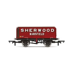 Image of Hornby 7 Plank Wagon 'Sherwood Colliery' No. 47 Era 2 Model Train