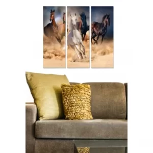 Image of MDF323504294 Multicolor Decorative MDF Painting (3 Pieces)