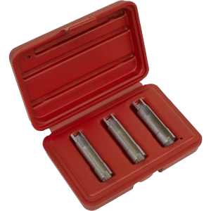 Image of Sealey 3 Piece Glow Plug Socket Set