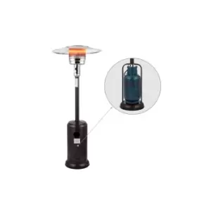 Image of HEATSURE Outdoor Gas Patio Heater Bronze Powder Coated Hammered Metal 5KW - 12KW