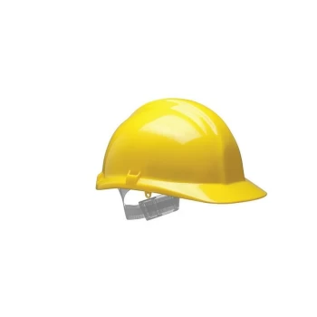 Image of 1100 F-Peak Yellow Helmet S01CYA - Centurion