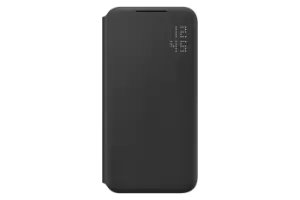 Image of Samsung Galaxy S22 Smart LED View Cover in Black (EF-NS901PBEGEW)