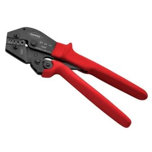 Image of Knipex Crimping Lever Pliers For Insulated Terminals & Plug Connectors 250mm