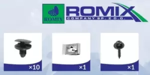 Image of ROMIX Inner Wing Panel 91004 PEUGEOT,CITROEN,207 (WA_, WC_),207 CC (WD_),307 CC (3B),307 SW (3H),207 SW (WK_),307 Break (3E),207 Stufenheck