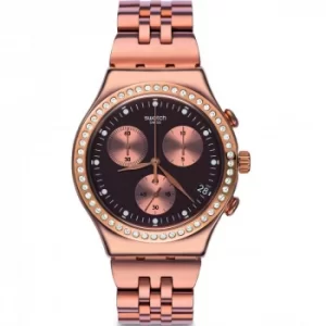 Image of Ladies Swatch Precious Rose Chronograph Watch