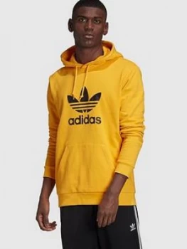 Image of Adidas Originals Trefoil Hoodie - Gold