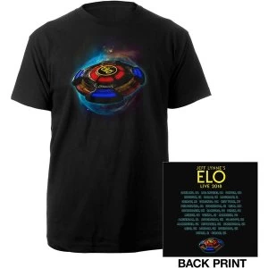 Image of ELO - 2018 Tour Logo Mens Medium T-Shirt - Black