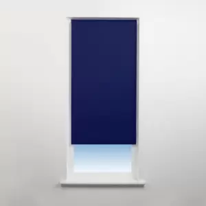 Image of Universal Plain Midnight Blue Daylight Roller Blind Midnight (Blue)
