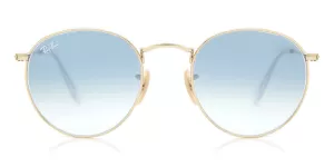 Image of Ray-Ban Womens Metal Round Frame Sunglasses - Arista