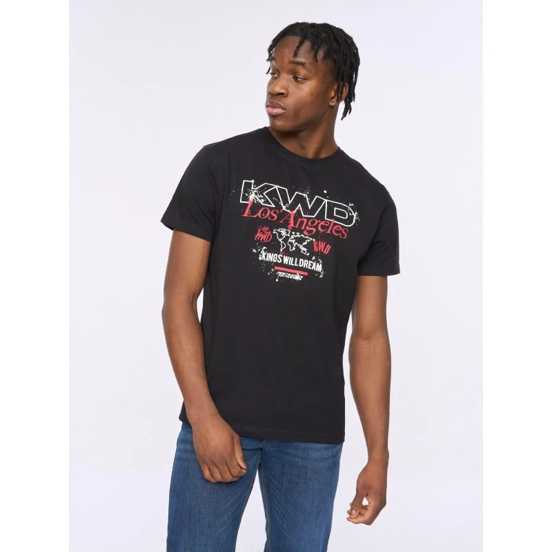 Image of Kings Will Dream Mapped T-Shirt Black male L