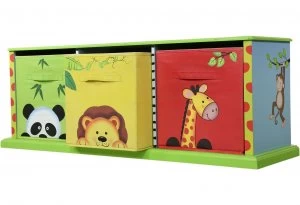 Image of Fantasy Fields Sunny Safari 3 Bag Storage Cabinet.