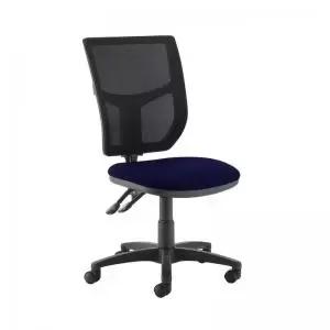 Image of Altino 2 lever high mesh back operators chair with no arms - Ocean