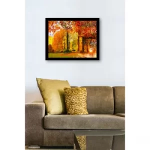 Image of SC0899 Multicolor Decorative Framed MDF Painting