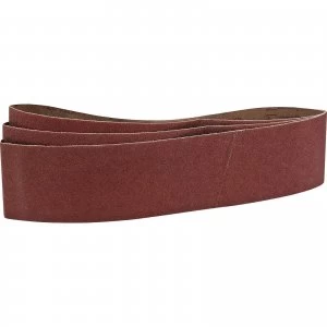 Image of Draper Abrasive Sanding Belt 100 x 915mm 100mm x 915mm 80g Pack of 3