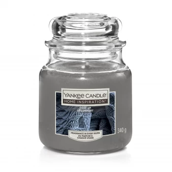 Image of Yankee Candle Home Inspiration Cosy Up Scented Candle 340g