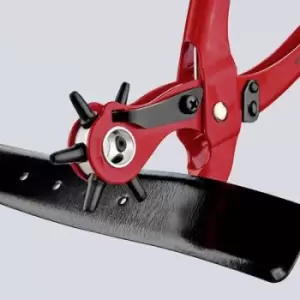 Image of Knipex 90 70 220 Revolver hole puncher 2 mm, 2.5 mm, 3 mm, 3.5 mm, 4 mm, 5mm 220 mm