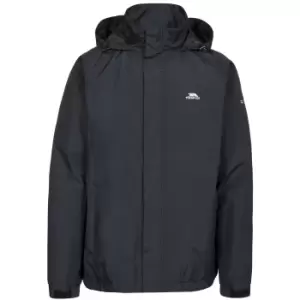 Image of Trespass Mens Nabro II Waterproof Jacket (XXS) (Black)