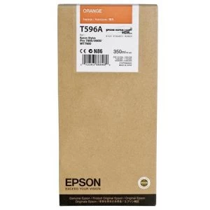Image of Epson T596A Orange Ink Cartridge