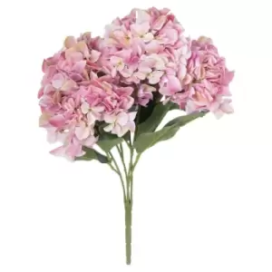 Image of Shabby Pink Hydrangea Bouquet