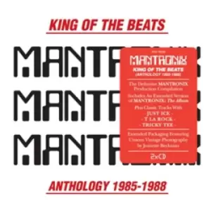 Image of King of the Beats Anthology 1985 - 1988 by Mantronix CD Album