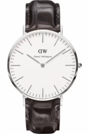 Image of Mens Daniel Wellington York Silver 40mm Watch DW00100025