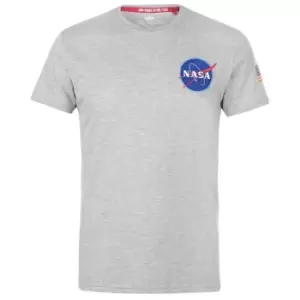 Image of Alpha Industries Tee - Grey