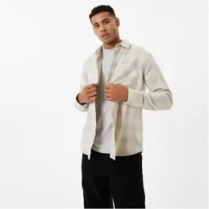 Image of Jack Wills Brushed Flannel Check Shirt - Green