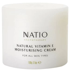 Image of Natio Natural Vitamin E Moisturising Cream (100g)