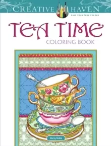 Image of Creative Haven Teatime Coloring Book
