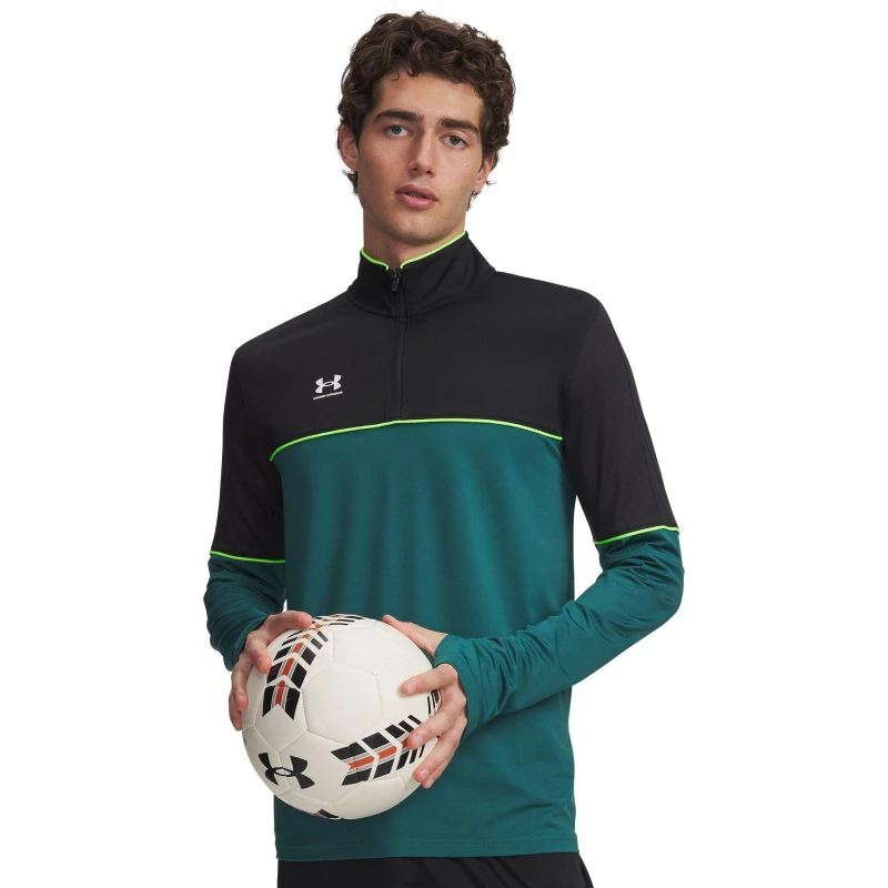 Image of Under Armour Mens Challenger Tracksuit Top Rack Green male S