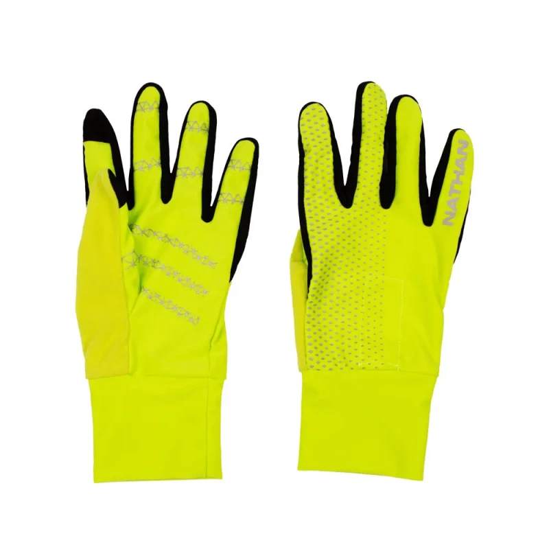 Image of Reflective gloves Nathan HyperNight Jaune Unisex S