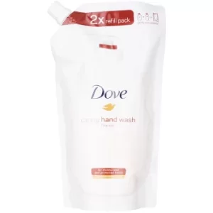 Image of Dove Silk Fine Hand Soap Refill 500ml