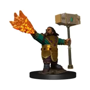Image of D&amp;D Icons of the Realms Premium Miniature pre-painted Dwarf Cleric Male Case (6)