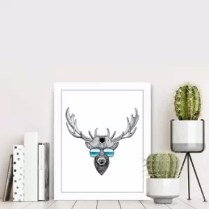 Image of BCT-098 Multicolor Decorative Framed MDF Painting