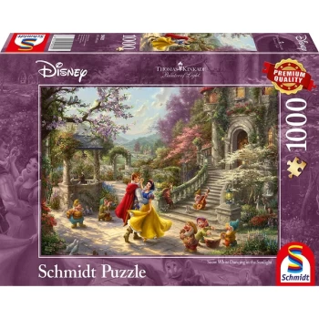Image of Thomas Kinkade: Snow White - Dancing with the Prince (2021 Edition) - 1000 Pieces