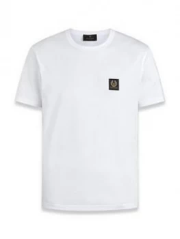 Image of Belstaff Chest Logo T-Shirt - White
