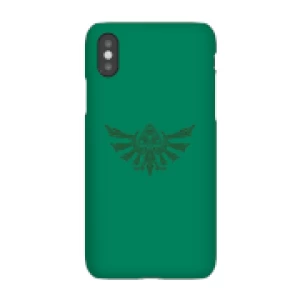 Image of Nintendo The Legend Of Zelda Tribal Hyrule Crest Phone Case - iPhone X - Snap Case - Matte