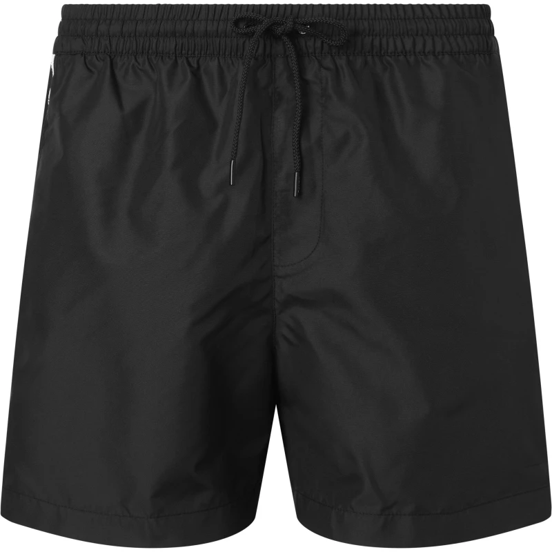 Image of Calvin Klein Medium Tape Swim Shorts Mens - Black S