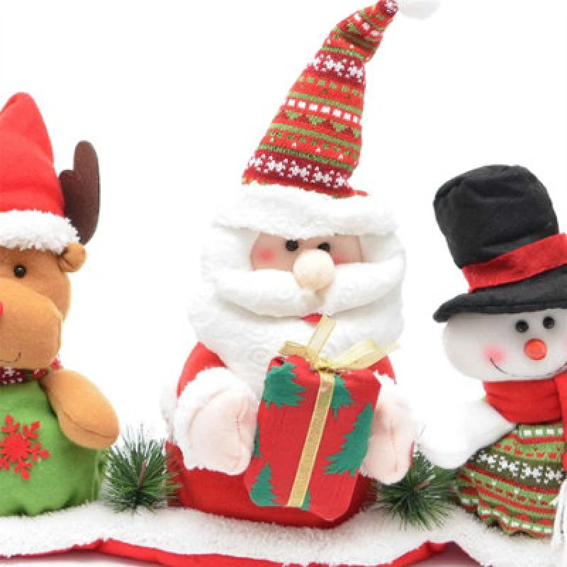 Image of Shatchi 3 Teddy Set Christmas Animatic Party Decoration Multi