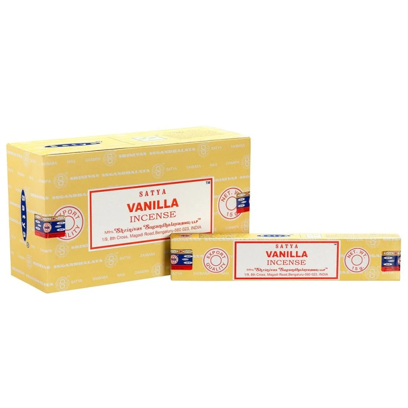 Image of Satya Vanilla Incense Sticks (Pack of 120) Multi unisex