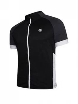 Image of Dare 2b Protraction Cycling Jersey - Black Size M Men