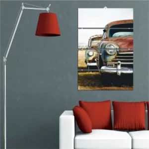 Image of D6 Multicolor Decorative MDF Painting (4 Pieces)