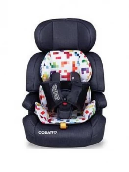 Image of Cosatto Zoomi Car Seat Group 1/2/3 - Pixelate
