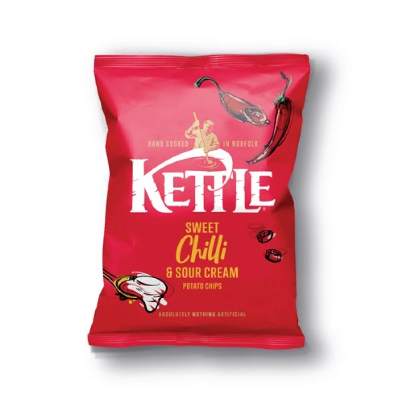 Image of Kettle Sweet Chilli Sour Cream Crisps 40g (54 Pack) FG001878