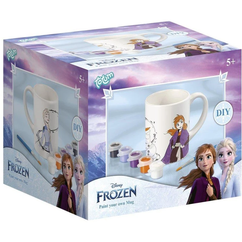 Image of Totum Disney Frozen Paint Your Own Mug Multi unisex