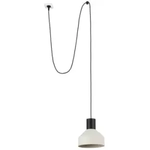 Image of Faro Lighting - Faro Kombo Beige Dome Pendant Lamp Ø200 With Plug