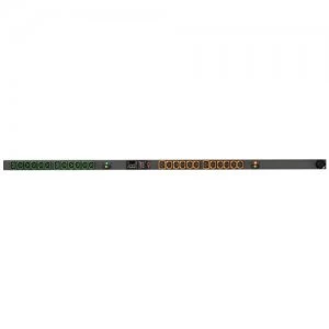 Image of Vertiv Geist rPDU switched 0U input IEC60309 230V 32A outputs (20)C13 (4)C19 power distribution unit (PDU) Black 24 AC outlet(s)